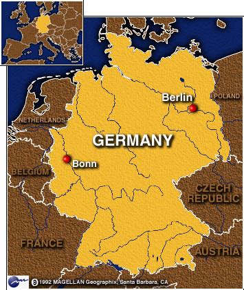 what's the capital of germany|Germany's Capital Moves From Bonn to Berlin .